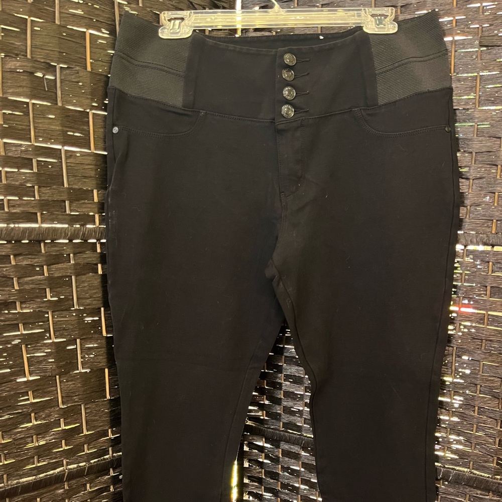 Ladies XL Stretch Button Up Pants